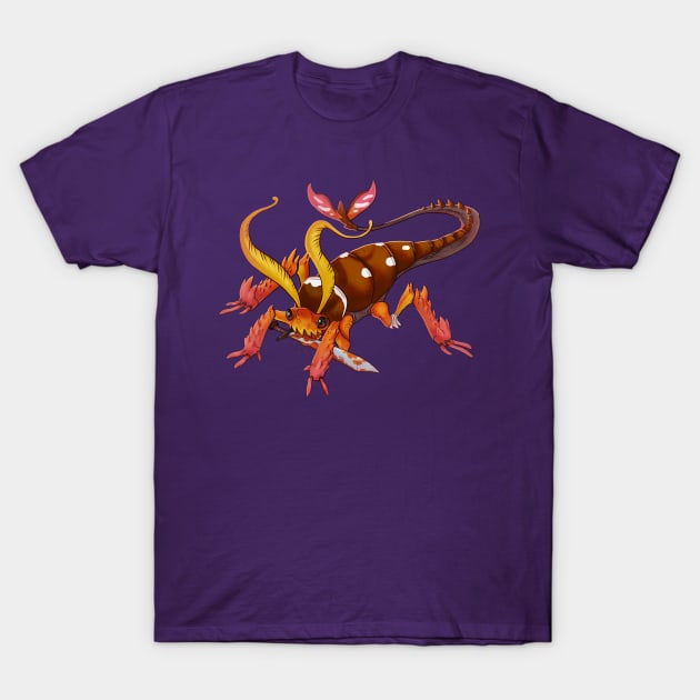 Rust Monster T-Shirt by Wagglezags